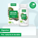 Artichaut Bio 120 gélules - Purasana - Gélules de plantes - 3