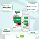 Echinacea Bio 120 gélules - Purasana - Gélules de plantes - 5