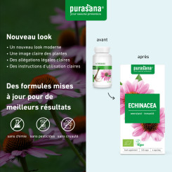 Echinacea Bio 120 gélules - Purasana - Gélules de plantes - 4