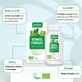 Fenouil 120 gélules - Purasana - Gélules de plantes - 5