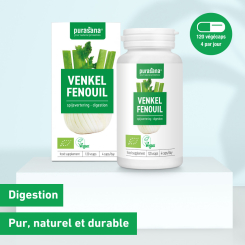 Fenouil 120 gélules - Purasana - Gélules de plantes - 3