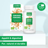Fenugrec Bio 120 gélules - Purasana - Gélules de plantes - 3