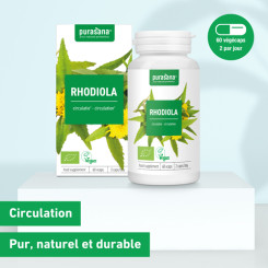 Rhodiola BIO - 60 gélules - Purasana - Gélules de plantes - 3