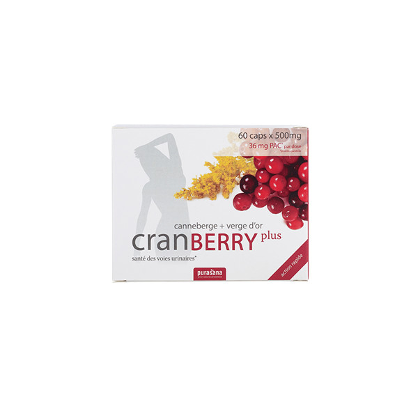 Cranberry Plus - 60 gélules - Purasana - Gélules de plantes - 1