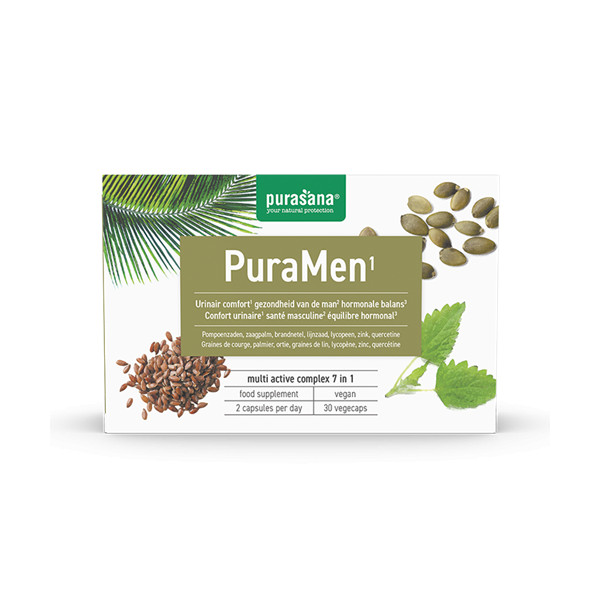 PuraMen - 30 gélules - Purasana - Gélules de plantes - 1