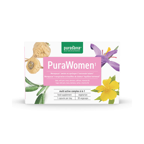PuraWomen - 30 gélules - Purasana - Gélules de plantes - 1