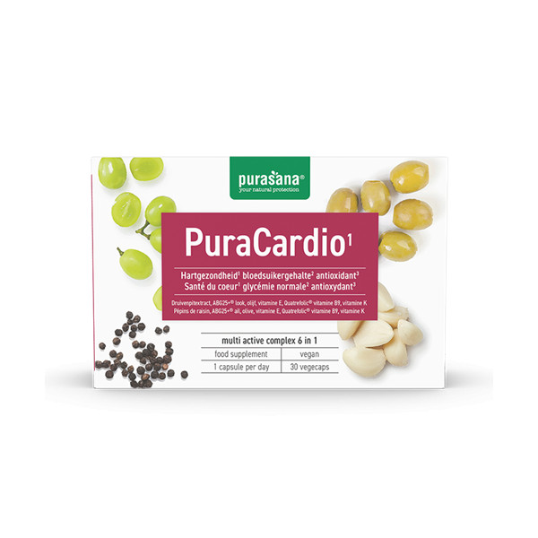 PuraCardio - 30 gélules - Purasana - Gélules de plantes - 1