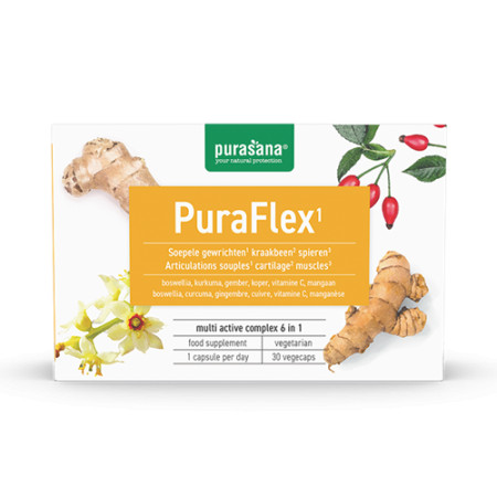 PuraFlex - 30 gélules - Purasana - Gélules de plantes - 1