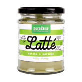 Latté Matcha Moringa BIO 120g - Purasana - SuperFood - Superaliments - Raw Food - 1-Biologische Matcha Moringa Latte 120g - Purasana