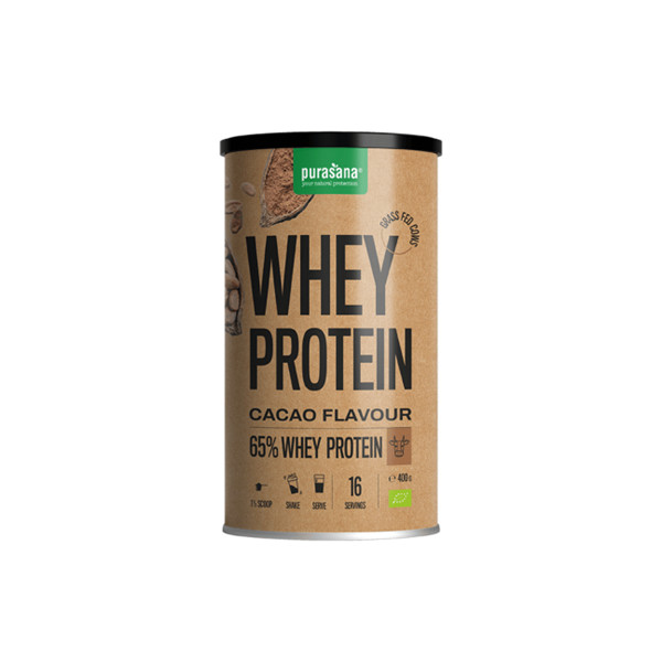 Whey en poudre BIO - Chocolat - Purasana - SuperFood - Superaliments - Raw Food - 2