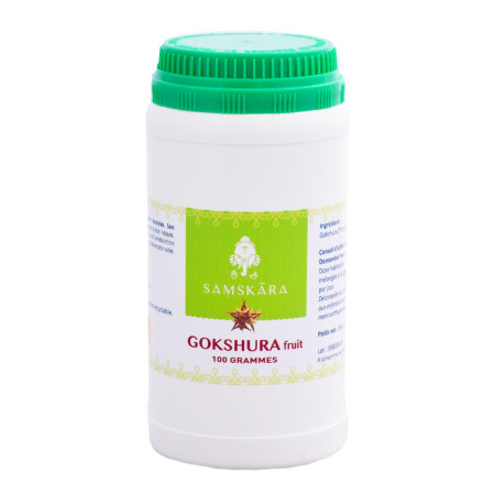 Gokshura - Fruit poudre 100 gr - Samskara - Médecine ayurvédique - 2
