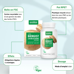  - Charbon végétal activé & levures - 5