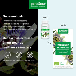 Passiflore Extrait 125mg Bio 120 gélules - Purasana - Gélules de plantes - 4