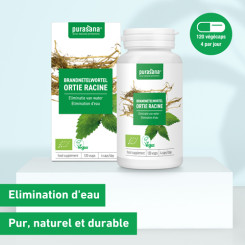 Ortie Racine Bio 120 gélules végétales - Purasana - Gélules de plantes - 3