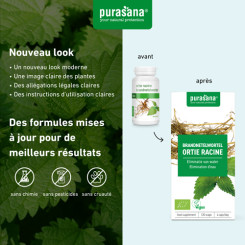 Ortie Racine Bio 120 gélules végétales - Purasana - Gélules de plantes - 4