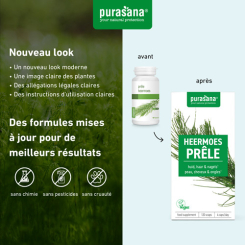 Prêle des champs Bio 120 gélules - Purasana - Gélules de plantes - 4