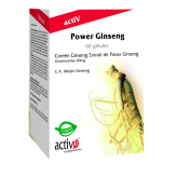 Power Ginseng - 60 gélules - Activo - Gélules de plantes - 1-Power Ginseng - 60 capsules - Activo