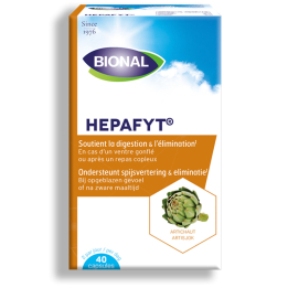 Hepafyt Foie - 40 gélules - Bional - Gélules de plantes - 1