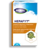 Hepafyt Foie - 40 gélules - Bional - Gélules de plantes - 1-Hepafyt Lever - 40 capsules - Bional