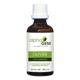 Extrait de bourgeon d'olivier - 50 ml - Alphagem - Les bourgeons unitaires - 1-Olivenknospenextrakt - 50 ml - Alphagem