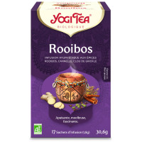 Yogi tea Rooibos  Bio 17 sachets -Thé Ayurvedic - Tisanes en infusettes - 1-Yogi tea Rooibos  Bio 17 sachets -Thé Ayurvedic