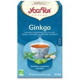 Yogi Tea - 'Ginkgo'  Bio 17 sachets - Thé Ayurvedic - Infusions Ayurvédiques - 1-Yogi Tea - 'Ginkgo' Biologisch 17 zakjes - Ayurvedische thee