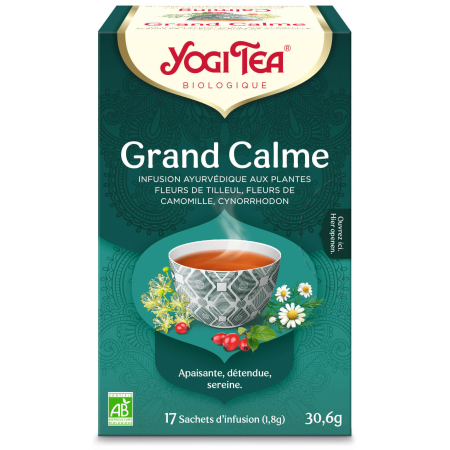 Yogi Tea  "Calming"  Bio 17 sachets - Thé Ayurvedic - Tisanes en infusettes - 1