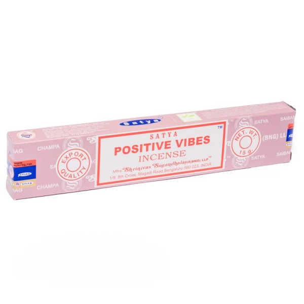 Encens en baguette - Positive Vibes 15 gr - Satya - Encens, Résines Traditionnelles & Fumigation - 2