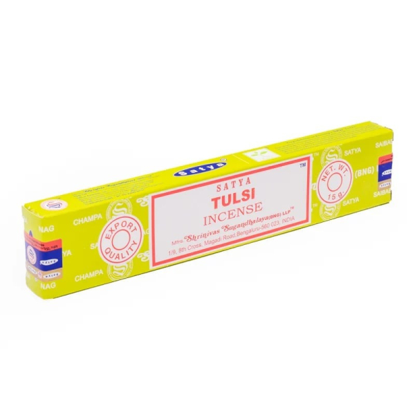 Räucherstäbchen – Tulsi 15 g – Satya – Traditioneller Weihrauch, Harze & Räucherwerk – 2