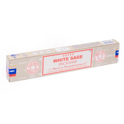 Encens en baguette - Sauge Blanche 15 gr - Satya - Encens, Résines Traditionnelles & Fumigation - 2