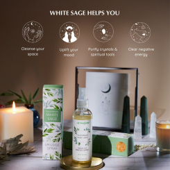 copy of Spray d'ambiance - Sauge blanche et Frankincense - Natural Mist 100 ml - Aromafume - Encens, Résines Traditionnelles & F