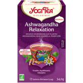 Yogi Tea - Ashwagandha Relaxation - Bio 17 sachets - Thé Ayurvedic - Tisanes en infusettes - 1-Yogi Tea - Ashwagandha Entspannung - Bio 17 Beutel - Ayurvedischer Tee