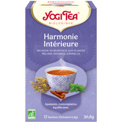 Yogi Tea - Harmonie Intérieure - Bio 17 sachets - Thé Ayurvedic - Tisanes en infusettes - 1