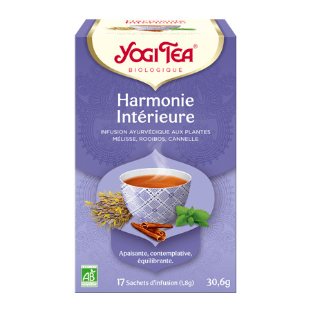 Yogi Tea - Harmonie Intérieure - Bio 17 sachets - Thé Ayurvedic - Tisanes en infusettes - 1