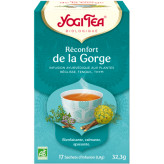 Yogi Tea - Réconfort de la Gorge - Bio 17 sachets - Thé Ayurvedic - Tisanes en infusettes - 1