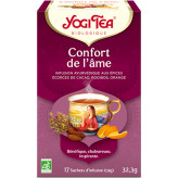 Yogi Tea - Confort de l'âme - Bio 17 sachets - Thé Ayurvedic - Tisanes en infusettes - 1-Yogi Tea - Confort de l'âme - Bio 17 sachets - Thé Ayurvedic