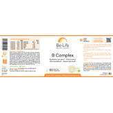 B Complex 60 gélules - Be-Life - Vitamine B - 2