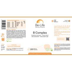 Vitamin-B-Komplex 180 Kapseln - Be-Life - Vitamin B - 2