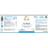 Ca Mg K (Calcium-Magnesium-Kalium) 60 Kapseln - Be-Life - Mineralien - 2