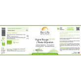 Vigne Rouge Extrait (Vitis Vinifera SFP) Bio 60 gélules - Be-Life - Gélules de plantes - 2
