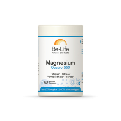 Magnesium Quatro 550 60 Kapseln - Be-Life - Mineralien - 1
