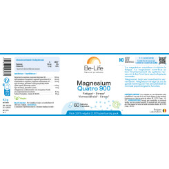 Magnésium Quatro 900 60 gélules - Be-Life - Toute la gamme Be-Life - 2