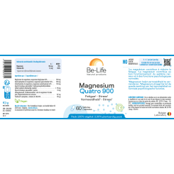 Magnesium Quatro 900 60 Kapseln - Be-Life - Das gesamte Be-Life Sortiment - 2