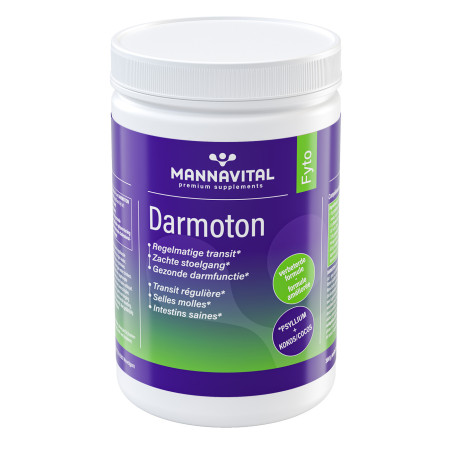 Darmoton (Psyllium+fibres de coco) 300G - Mannavital - Fibres et Psyllium - 1