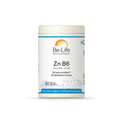Zn B6 60 gélules - Be-Life - Minéraux - 2