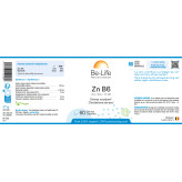 Zinc (Zn) B6 60 gélules - Be-Life - Minéraux - 3