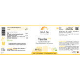 Taurin 500 90 gélules - Be-Life - Acides aminés - 2