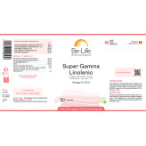 Super Gamma Linolenic 90 gélules - Be-Life - Acides Gras essentiels (Omega) - 2