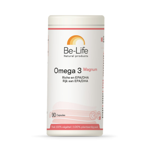 Omega 3 Magnum 90 capsules - Be-Life - Essentiële vetzuren (Omega) - 2