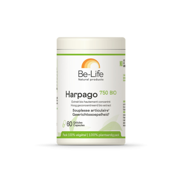 Harpago (Teufelskralle-Extrakt) 750 Bio 60 Kapseln - Be-Life - Phytotherapie - 1